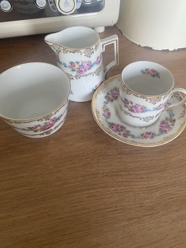 Coffee set bone china - china, by