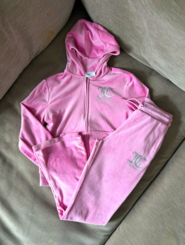 Juicy couture pink velour - couture,