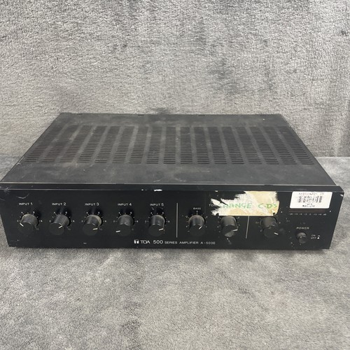 Toa 500 series 503e - series, a-503e