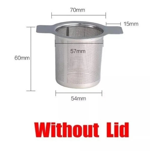 Stainless steel mesh tea - stainless,
