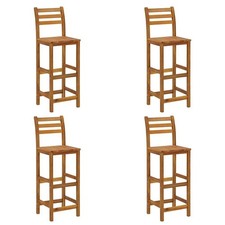 Wooden bar stools set - set, chairs