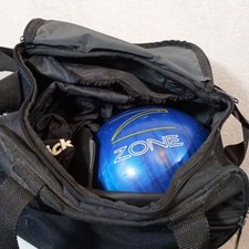Zone Ten Pin Bowling Ball 14 lbs 6.3Kgs Blue & Bag  Fol2203 Made USA 