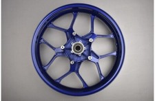 Blue front wheel rim aluminium - blue,
