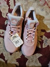 Adidas SIZE 11 Women's Questar Flow Sneaker Dust Pink White Ortholite Float
