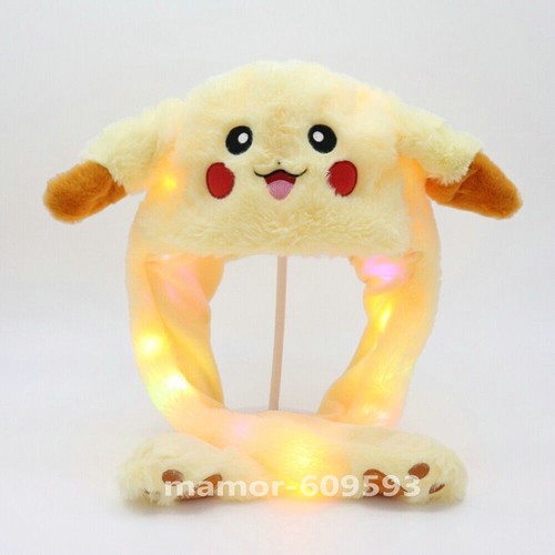 Cute fun pikachu rabbit - rabbit, hat