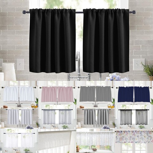 Blackout curtains short half - curtains,