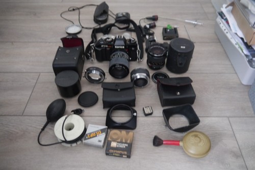 Konica motor slr camera - slr,
