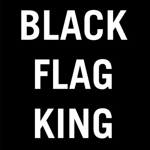 Black flag king funny car - king,