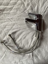 Ideal Standard Chrome Monoblock Bathroom Mixer Tap Used Scratched Basin Working