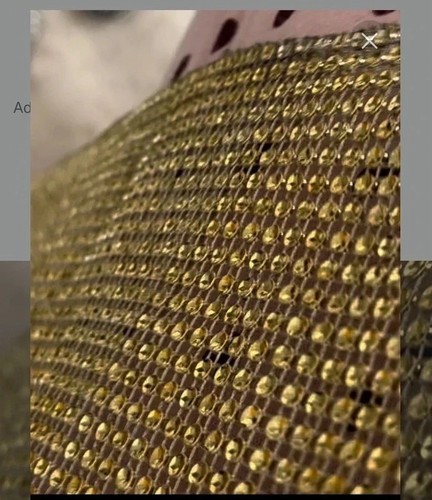 Bundle metres gold lace - metres,