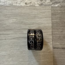 DMR Brendog DeathGrip Lock On Grip Replacement Collars x 2 - Black