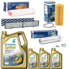 FOR BMW 330D M SPORT 3.0 E91 SERVICE KIT 8L PETRONAS 4 BOSCH FILTERS DRAIN PLUG