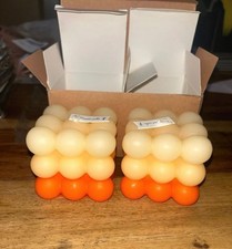 Xabono Bubble Candles Set of 2