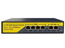 4 CH Port POE Network Ethernet