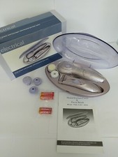 New WBM Electrical Facial Cleaner & Massager With Heated Eyelash Curler 