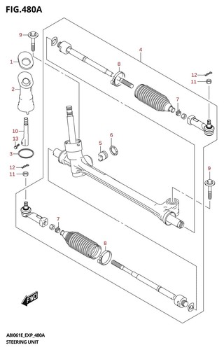 Suzuki genuine steering - suzuki,
