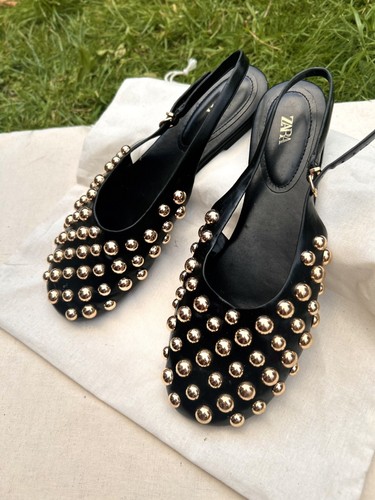 Zara faux leather studded - zara,