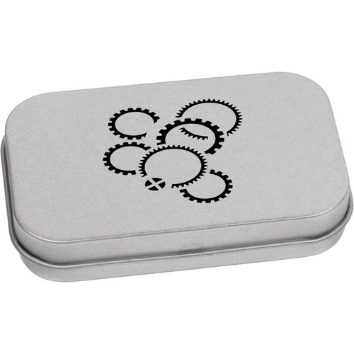 Cog wheels metal hinged - hinged, tin