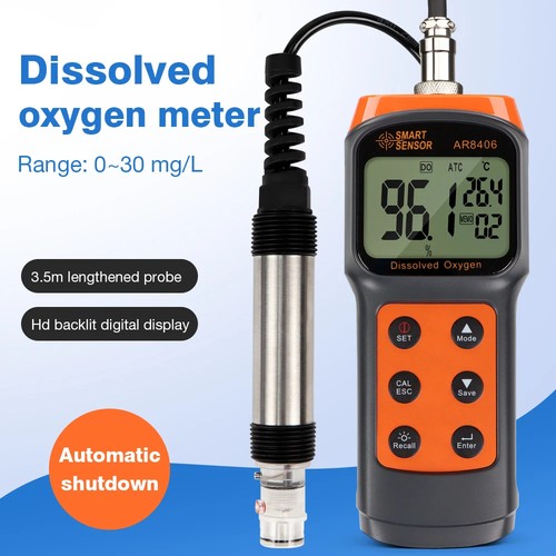 Digital dissolved oxygen - oxygen, meter