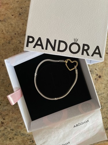 Authentic two tone pandora - two-tone,
