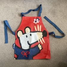 Maisy The Mouse PVC Apron Wipe Down Clean Arts & Craft Cooking Baking Painting