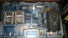 Wesco, Worx Nitro, Brushless Hammer Drill, 2 Batteries And Charger.