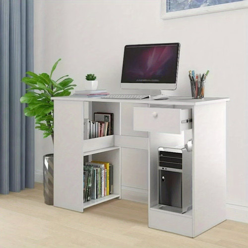 Computer desk shaped - h,