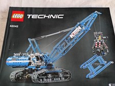 LEGO Technic 42042 Crawler Crane.  Complete With Instructions (No Box)