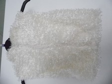 Pretend to Bee child's one size cream sleeveless fluffy sheep dressing up outfit