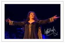 KATE BUSH SIGNED PHOTO PRINT