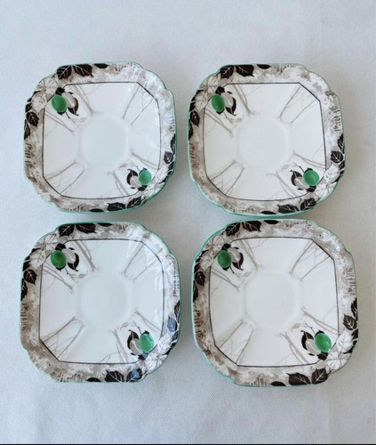 Shelley china green damson - x,