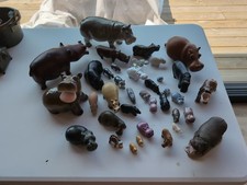 Collection Of Decorative hippos