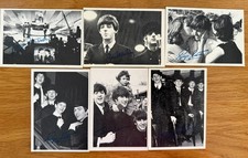 Set of 6 Topps Cards 1964 The Beatles 2nd Series (71,83,103,104,112,115) 6.5x9mm