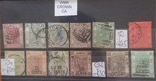 Hong Kong QV 1880s+ stamps Wmk