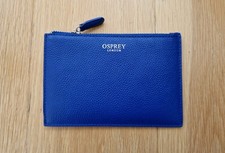 Osprey London Blue Leather Zip