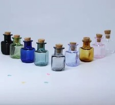 Mini glass colour bottles - mini,