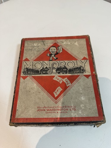 Vintage monopoly board game - board,