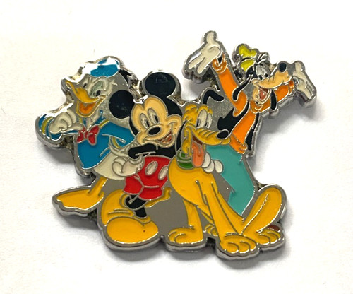 Disney pin badge mickey donald - badge,