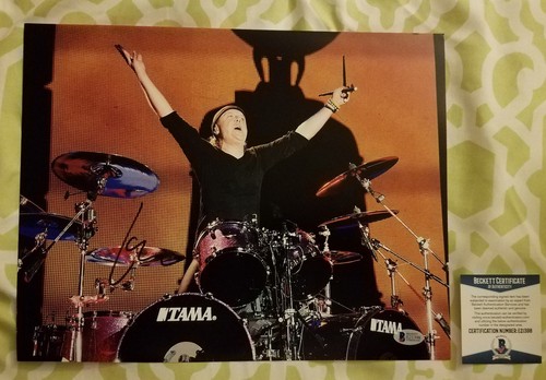 Lars ulrich metallica signed - ulrich,