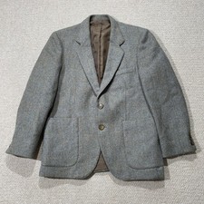 Vintage tweed jacket mens - jacket,