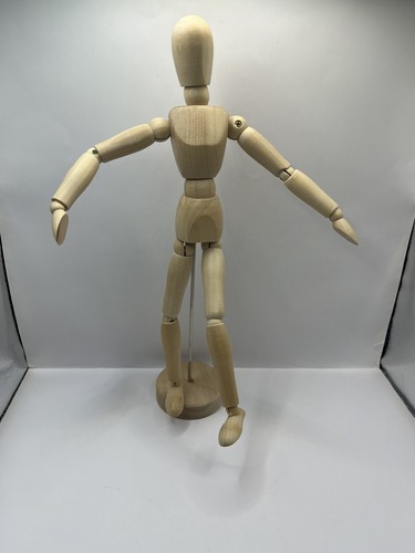 Wooden 33cm human body drawing - wooden,