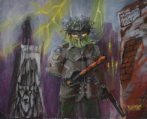Pvcp original acrylic - original, painting