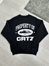 Corteiz POC Jumper | Black | Size Small / S  | Sweatshirt Property of CRTZ