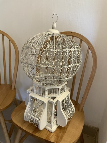Victorian white wood wire - victorian,