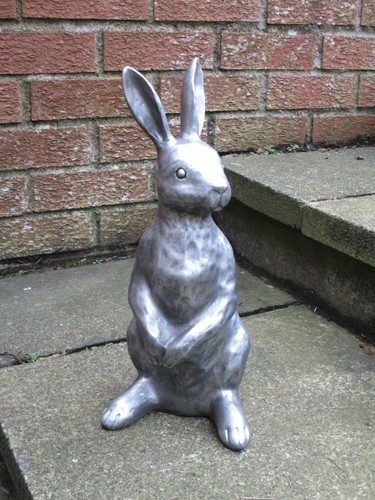 Ornamental silver rabbit - ornamental,