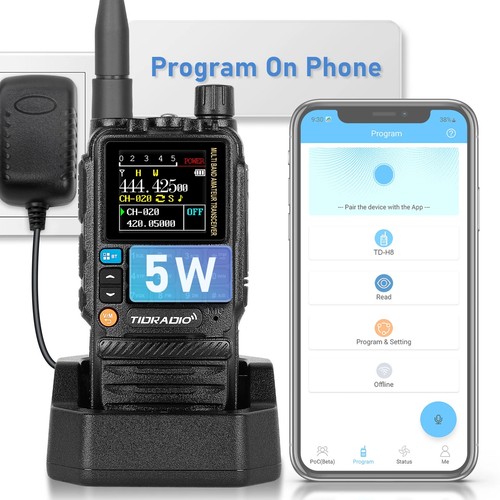 Tidradio walkie talkie - walkie,