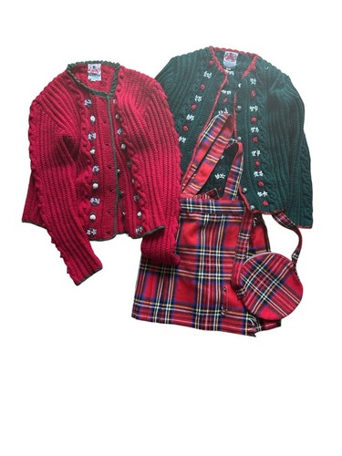 Vintage austrian girls red - vintage, &