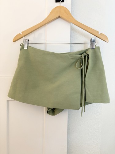 Nwt zara tied skort - zara,