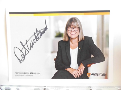 Prof donna strickland nobel - strickland,