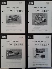 New Holland, Claas & McCormick balers NIAE test reports x3 plus baler twine